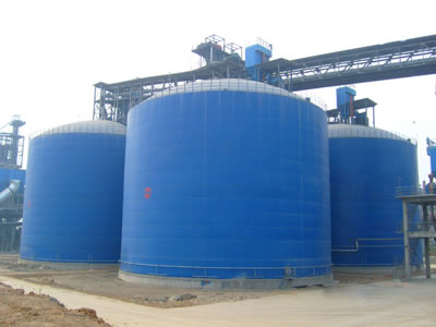 双桥水泥钢板库改造