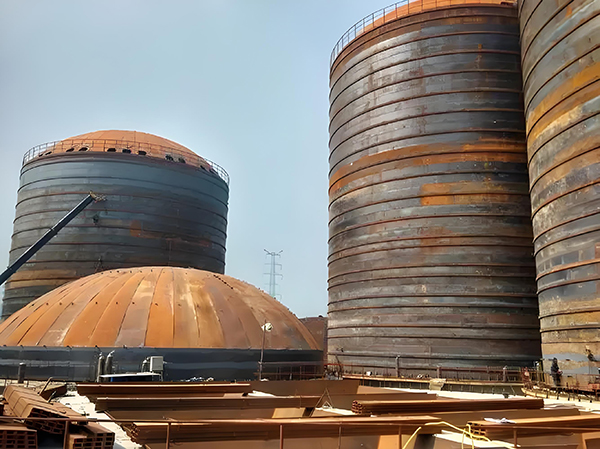 双桥焦粉钢板仓